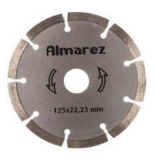 Диск отрезной алмазный Бетон (125х22.23 мм) Almarez 300125